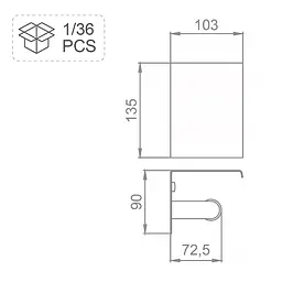 Паперотримач Frap F502-6 - мініатюра 4