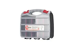 Органайзер для зберігання дрібних деталей з ручкою Intertool BX-4004 12.5" 2-в-1 320 х 260 х 80 мм - мініатюра 3