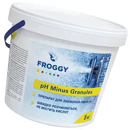 Засіб для зниження pH у басейні Froggy pH-Minus 5 кг гранули для підтримки правильного pH води - мініатюра 3