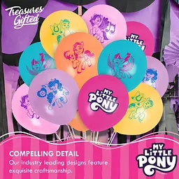 Набір повітряних кульок My Little Pony для вечірки 12 шт - мініатюра 5