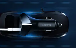 Зарядка авто REMAX Alien III Series 3.1A 3USB Car Charger RCC322 чорний - мініатюра 7