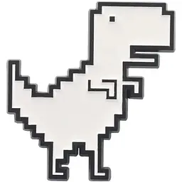 Значок Мем Динозавр Гугл Google Dinosaur 3 см P MEM 06