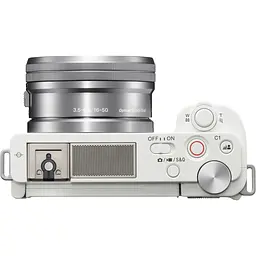 Бездзеркальний фотоапарат Sony ZV-E10 Kit 16-50mm f3.5-5.6 OSS White (ILCZVE10LW.CEC) [111146] - мініатюра 11