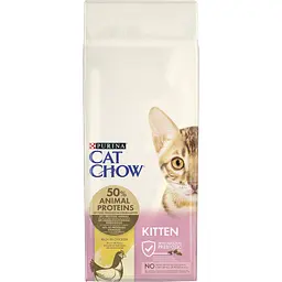 Сухий корм для кошенят Cat Chow Kitten з куркою 15 кг - мініатюра 2