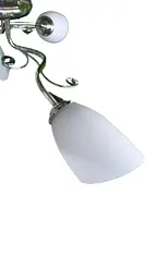 Люстра стельова Brille в спальню E27 60W CH (LK-580C/3) - мініатюра 4
