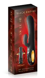 Силіконовий вібратор RABBIT MY VISCOUNTESS BLACK EMPIRE VIBRATOR Black Empire 90-521169001000 96998 - мініатюра 2