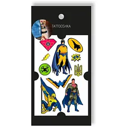 Тату Tattooshka "Супергерої міні" L-60 (4825800010167)