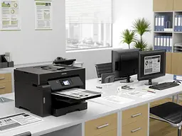 Epson БФП ink mono A3 EcoTank M15140 32 ppm DADF Duplex USB Ethernet Wi-Fi Pigment - мініатюра 2