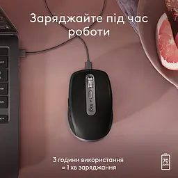 Комп'ютерна миша Logitech MX Anywhere 3S for Ma Space Grey 910-006947 teh0022119 - мініатюра 8