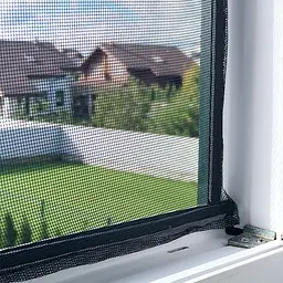 Москітна сітка МВМ My Home для вікон 1500х900, колір чорний (WN-1500 BLACK) - мініатюра 3