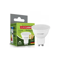 Лампочка Eurolamp LED SMD MR16 11W GU10 4000K 220V (LED-SMD-11104(P)) - мініатюра 2