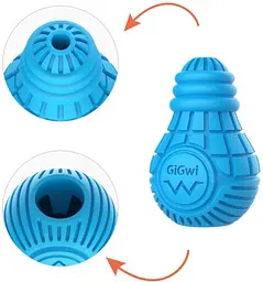 Іграшка для собак GiGwi Bulb гумова лампочка - мініатюра 3