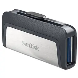 USB флеш накопичувач SanDisk 32GB Ultra Dual USB 3.0 + Type-C (SDDDC2-032G-G46) - мініатюра 3