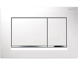 Клавіша змиву Geberit Sigma30 біла 115.883.KJ.1, Білий