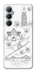 TPU чохол Demsky Kyiv spirit для Realme C65 4G