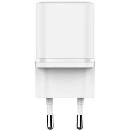 Зарядне пристрій 1xUSB 20W, (GaN, 1хUSB-C, QC+PD 3.0, вилка ЄС, для iPhone серії 12 та новітніх мод. - мініатюра 2