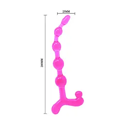 Анальний стимулятор - Bendy Twist 8" Pink