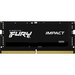 Модуль пам'яті Kingston Fury DDR5 32GB Kingston 5600 FURY Impact PnP (KF556S40IB-32)
