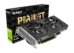 Відеокарта GeForce GTX 1660 Ti 6GB Palit Dual (NE6166T018J9-1160C) Б/В - мініатюра 1