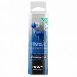Навушники Sony MDR-EX15AP Blue - мініатюра 2