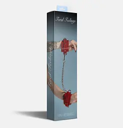 Наручники Feral Feelings - Hand Restraints Red - мініатюра 2