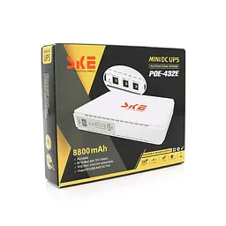 ДБЖ для роутерів / комутаторів / PON/POE-432E, 5/9/12V, 1A, 4x2200MAh, BOX (160*28*105mm) - мініатюра 2