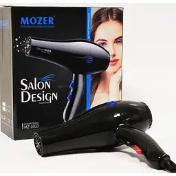 Фен для волосся Mozer MZ-5933 Чорний - мініатюра 2