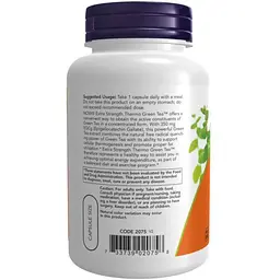Екстракт зеленого чаю Now Foods Thermo Green Tea 90 капсул - мініатюра 3