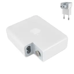 Блок живлення для ноутбука Apple USB-C 140W, Type-C, USB3.1, White (MLYU3) - мініатюра 3