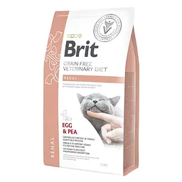 Сухий корм Brit GF Veterinary Diets Cat Renal 2 кг лікувальний для котів