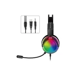 Навушники ColorWay Firestrike RGB Black (CW-HPG04BK) - мініатюра 3