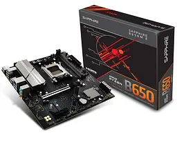 Материнська плата Sapphire B650M-E (52112-04-40G) (Socket AM5, AMD B650, Micro-ATX) - мініатюра 6
