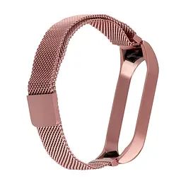 Ремінець Міланська Петля Mi Band 7 Rose Gold - мініатюра 2