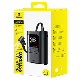 Автомобільний насос Baseus GoTrip VA1 Pro (C01197) Cosmic Black - мініатюра 2