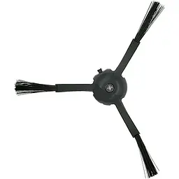 Бічні щіточки для пилососа Xiaomi Mi Robot Vacuum Cleaner Mi RoboRock Xiaowa 2 шт, Black 3 лопаті - мініатюра 2