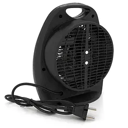 Тепловентилятор спіральний Floria ZLN6152 3 режими 1000/2000 Вт Black - мініатюра 2