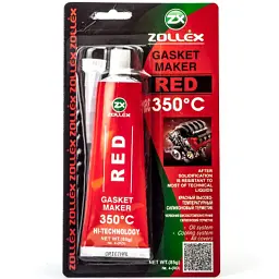 Герметик автомобільний Zollex RED-85g. (RED-85g)