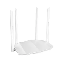 Роутер Tenda AC5, White, Wi-Fi 802.11ac, до 300 Mb/s, 2.4GHz/5GHz, 3x10/100 Mb/s, RJ45 10/100Mb/s (FE), 4 зовнішні незнімні антени - мініатюра 2
