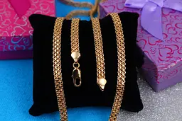 Цепь Xuping Jewelry бисмарк 50 см 6 мм золотистая