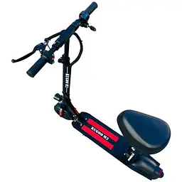 Електросамокат із сидінням Kugoo M2 (500W, 11Ah) Чорно-Червоний - мініатюра 3