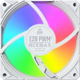 Комплект вентиляторів MONTECH E28 ARGB 120MM 3 PACK (W) - мініатюра 4