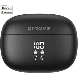 Бездротові навушники Proove Intro Pro TWS with ANC (APP) black - мініатюра 5