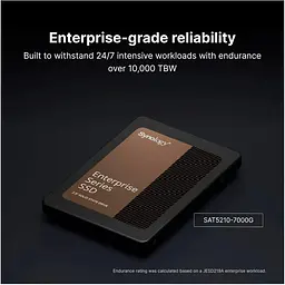 Накопичувач SSD Synology SATA 2.5" 7TB 6GB/S (SAT5210-7000G) - мініатюра 3