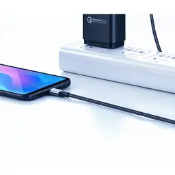 Кабель для передавання даних Ugreen USB 2.0 AM to USB-C 3A aluminum braid nickel plating 0.25 m black (60124) - мініатюра 9