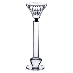 Підсвічник скляний Crystal lotus декоративний 21.3 см Yiwu HP-4-12L
