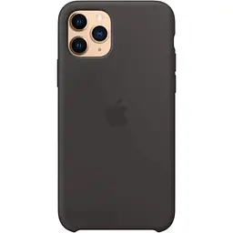 Оригінальний силіконовий чохол Apple Silicone Case для iPhone 11 Pro (5.8") Black (MWYN2ZM/A)