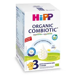Дитяча суміш HiPP Organic Combiotic 3 500 г (1031099) - мініатюра 4