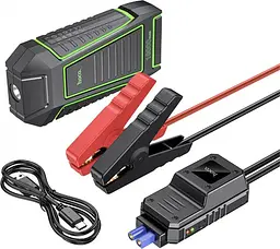 Пускозарядний пристрій Hoco QS1 Spring 10000 mAh - мініатюра 8