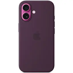 Силіконовий чохол CasePro Silicone Case with MagSafe Plum для iPhone 16 - мініатюра 3
