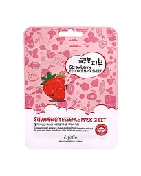 Маска тканинна Esfolio Pure Skin для обличчя з екстрактом полуниці